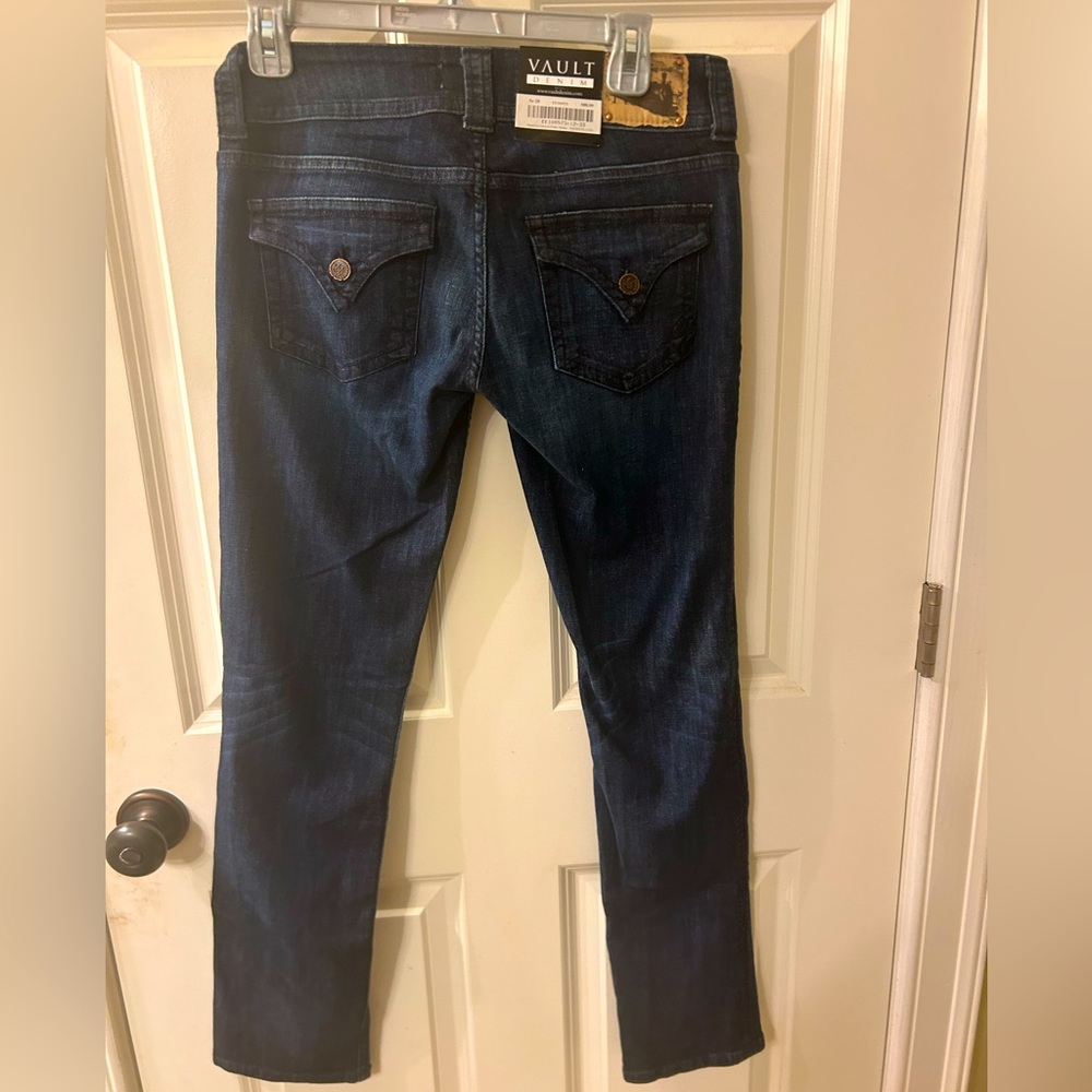 NWT Women’s Emerson Edwards by Vault Denim Blue Jeans Size 28